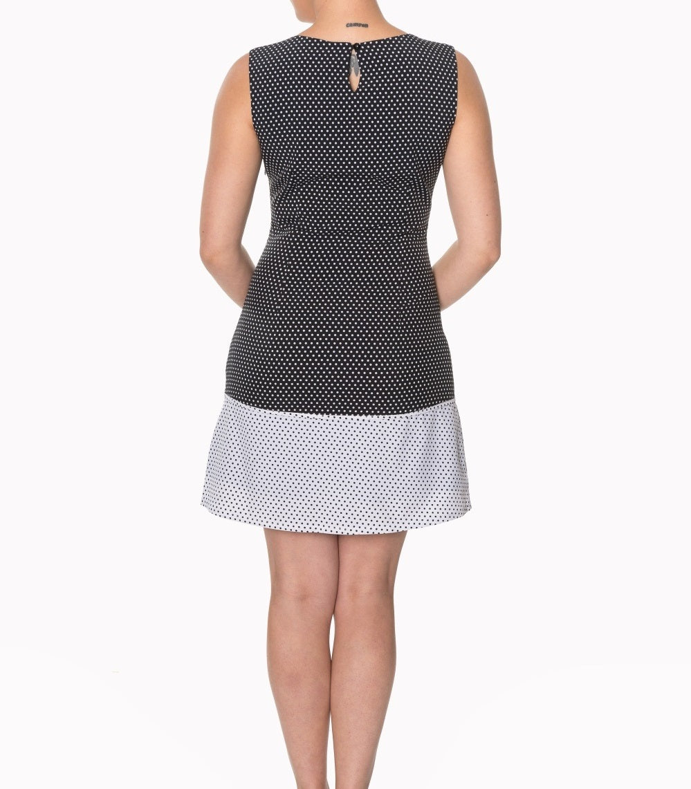 Robe Banned à pois style rétro DR5275