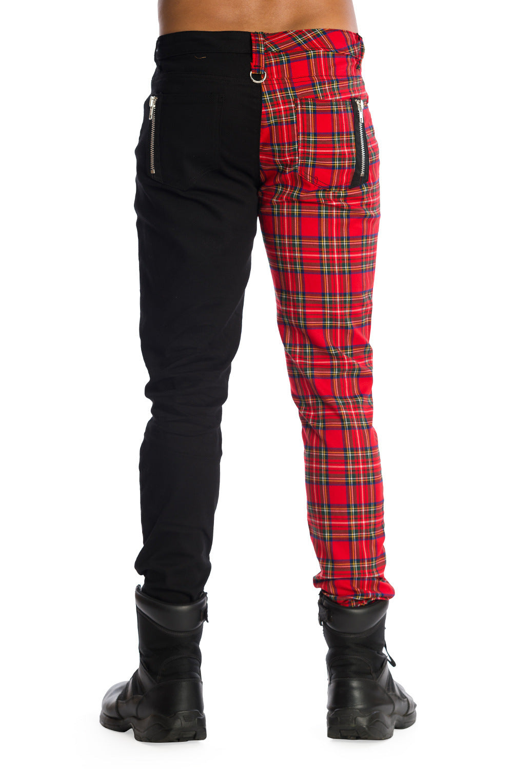 Pantalon Banned tartan bi-color pour homme TRM31109