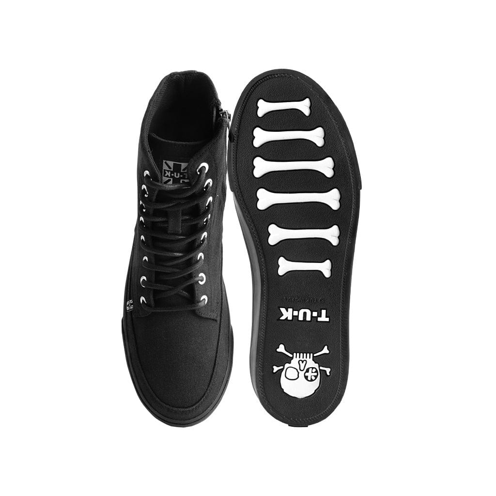 Sneaker T.U.K montante toile noire A3093
