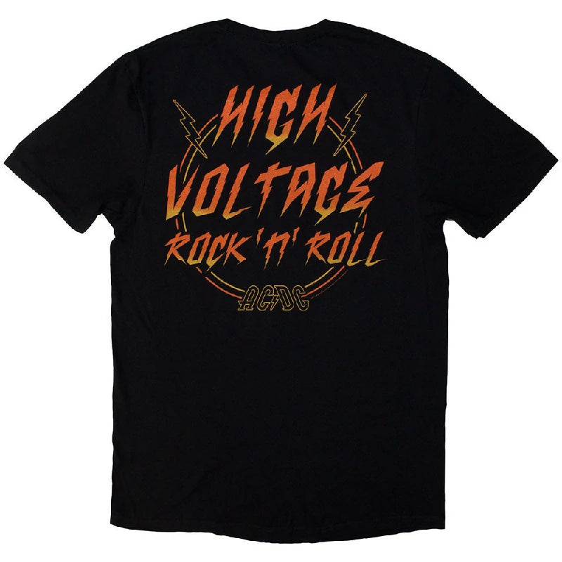 T-shirt manches courtes H/F ACDC High Voltage