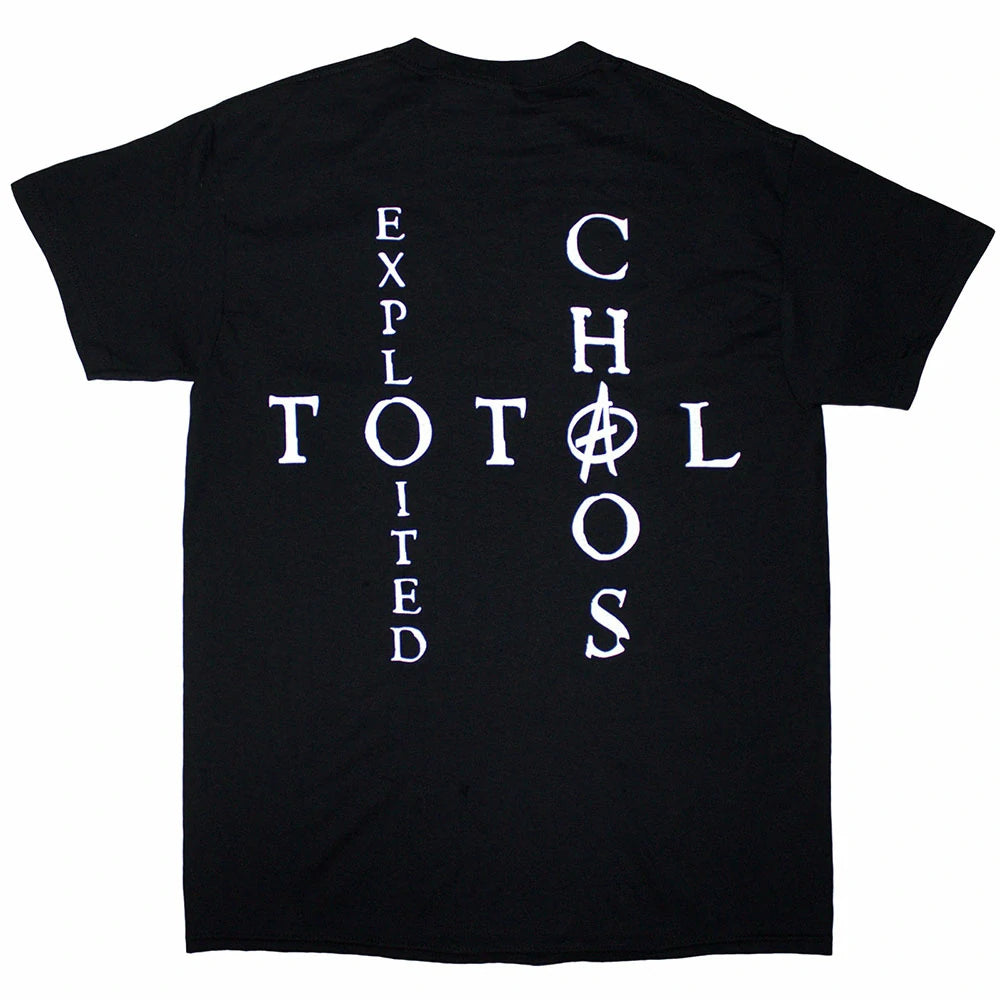 T-shirt mixte THE EXPLOITED total chaos