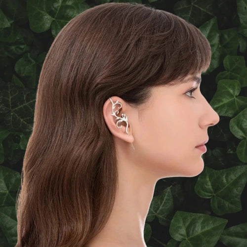Boucle d'oreille O. liane enchantée