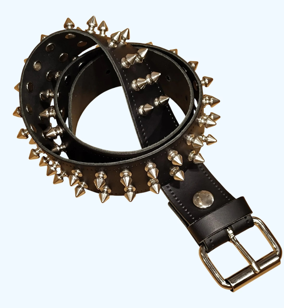 Ceinture à pointes punk/gothique/métal Bullet69 B028