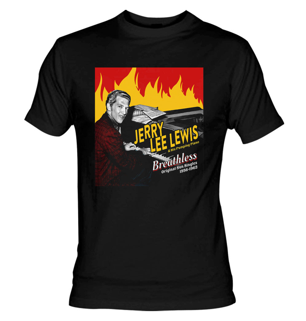 T-shirt mixte JERRY LEE LEWIS breathless