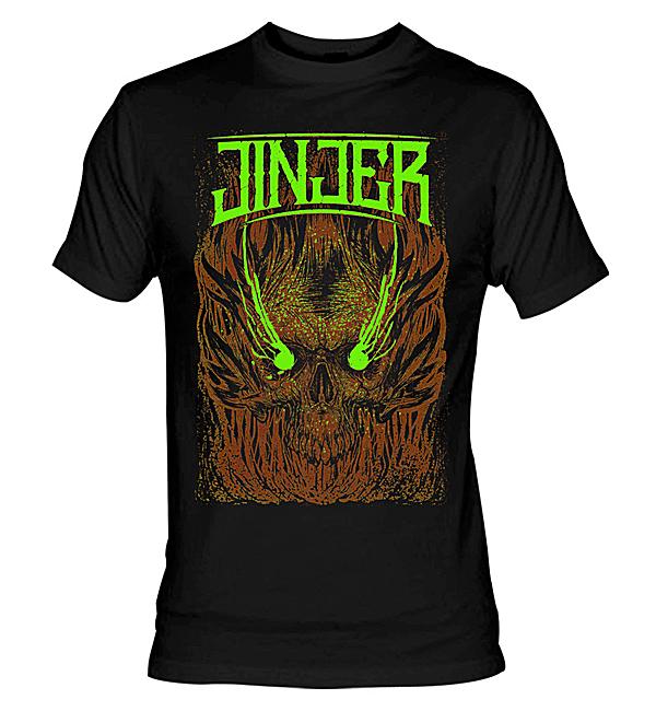 T-shirt mixte JINJER skull