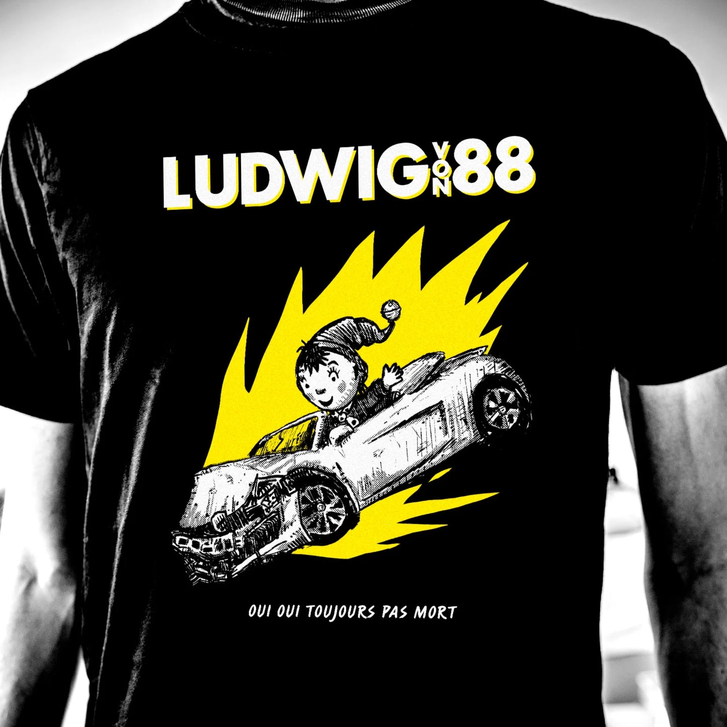 T-shirt mixte LUDWIG VON 88 oui oui