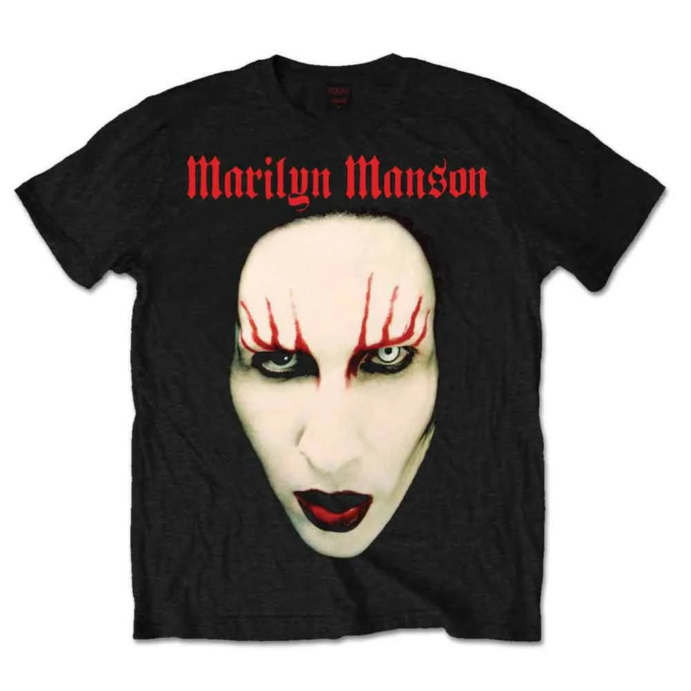 T-shirt manches courtes H/F MARILYN MANSON red lips