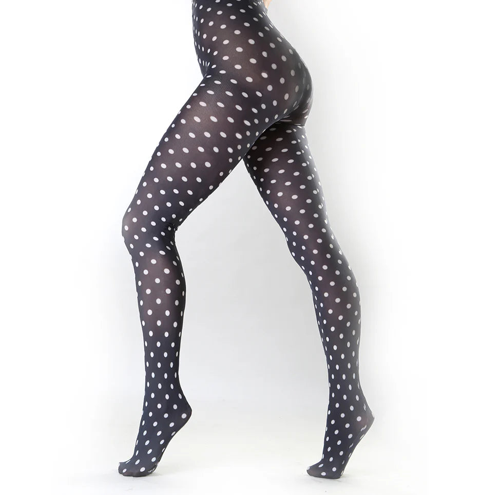 Collant fantaisie Pamela Mann Polka Dot