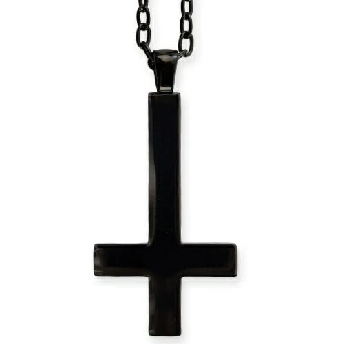 Collier croix inversée EtNox SK4101