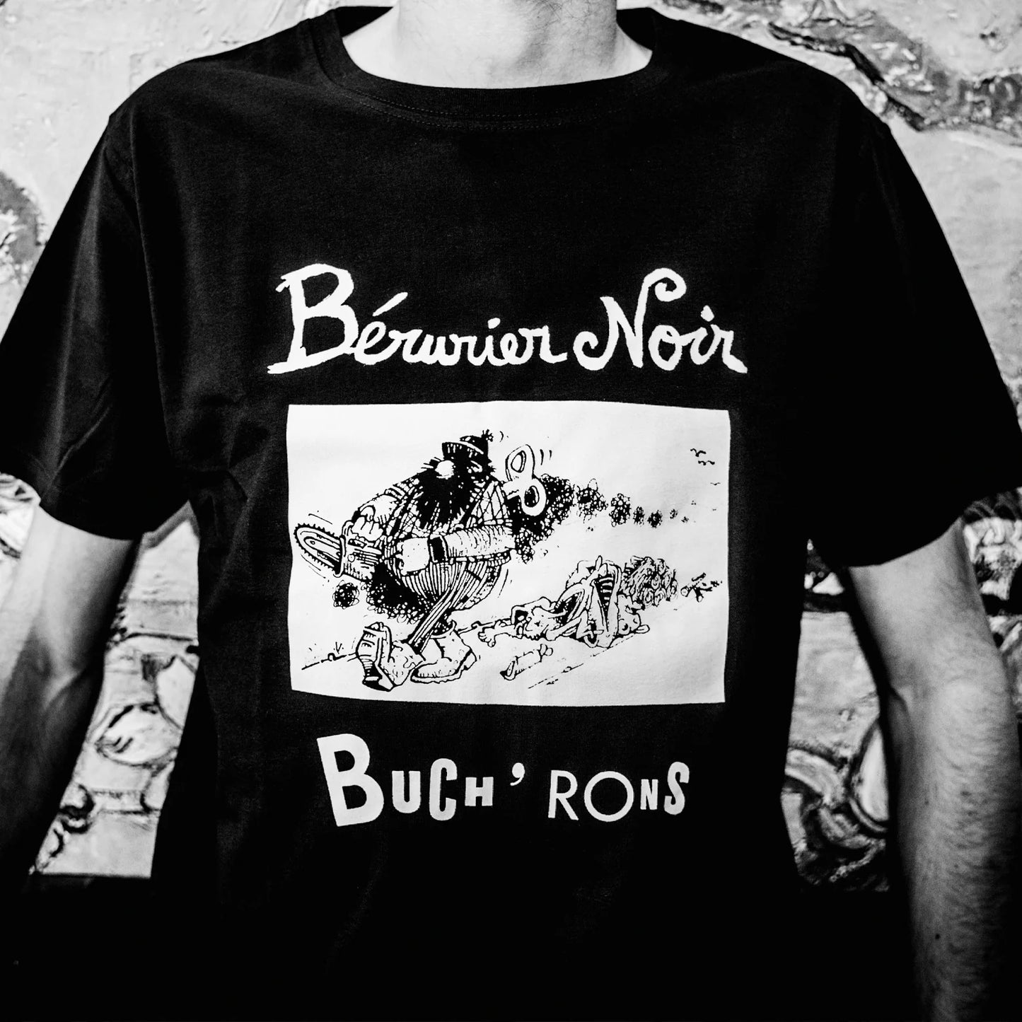 T-shirt mixte BERURIER NOIR buch'rons