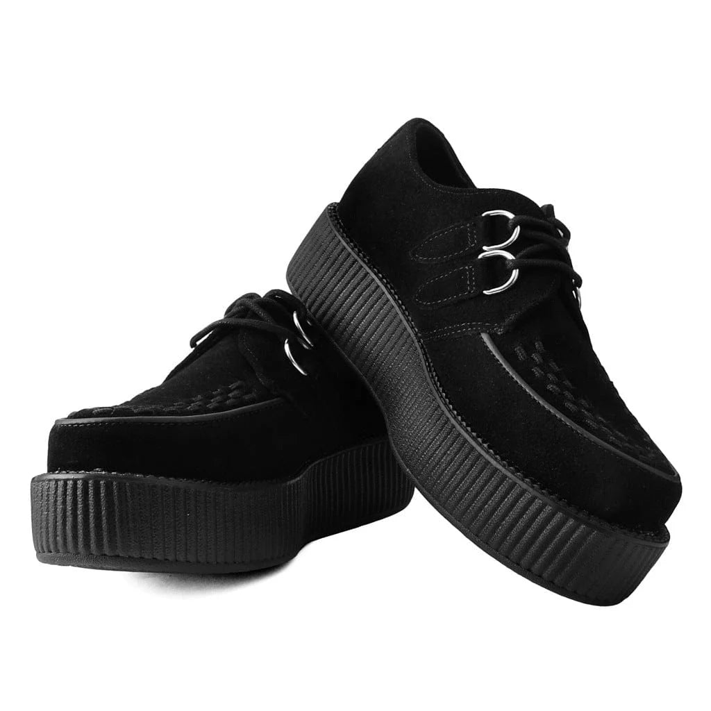 Creeper T.U.K daim noir AV7757