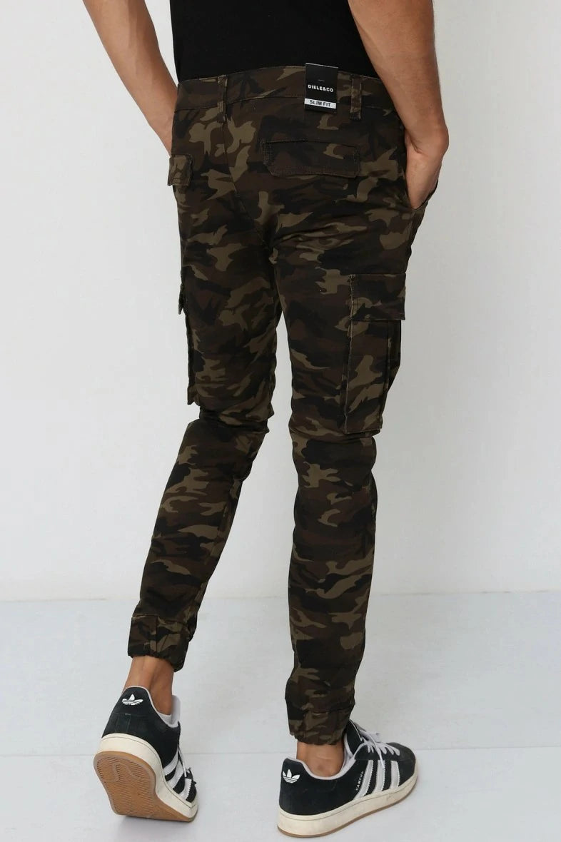 Pantalon cargo camouflage 5039