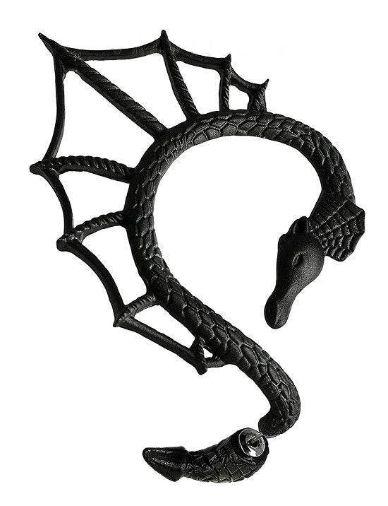 Boucle / tour d'oreille Restyle dragon droit