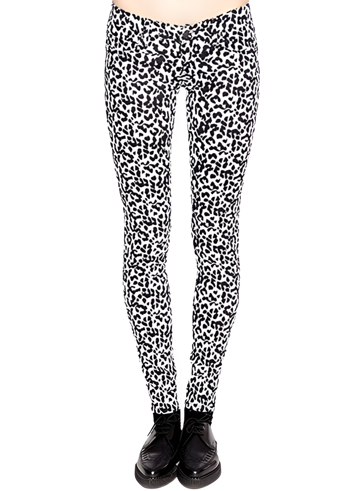 Pantalon Tripp NYC skinny léopard pour femme IS6235P