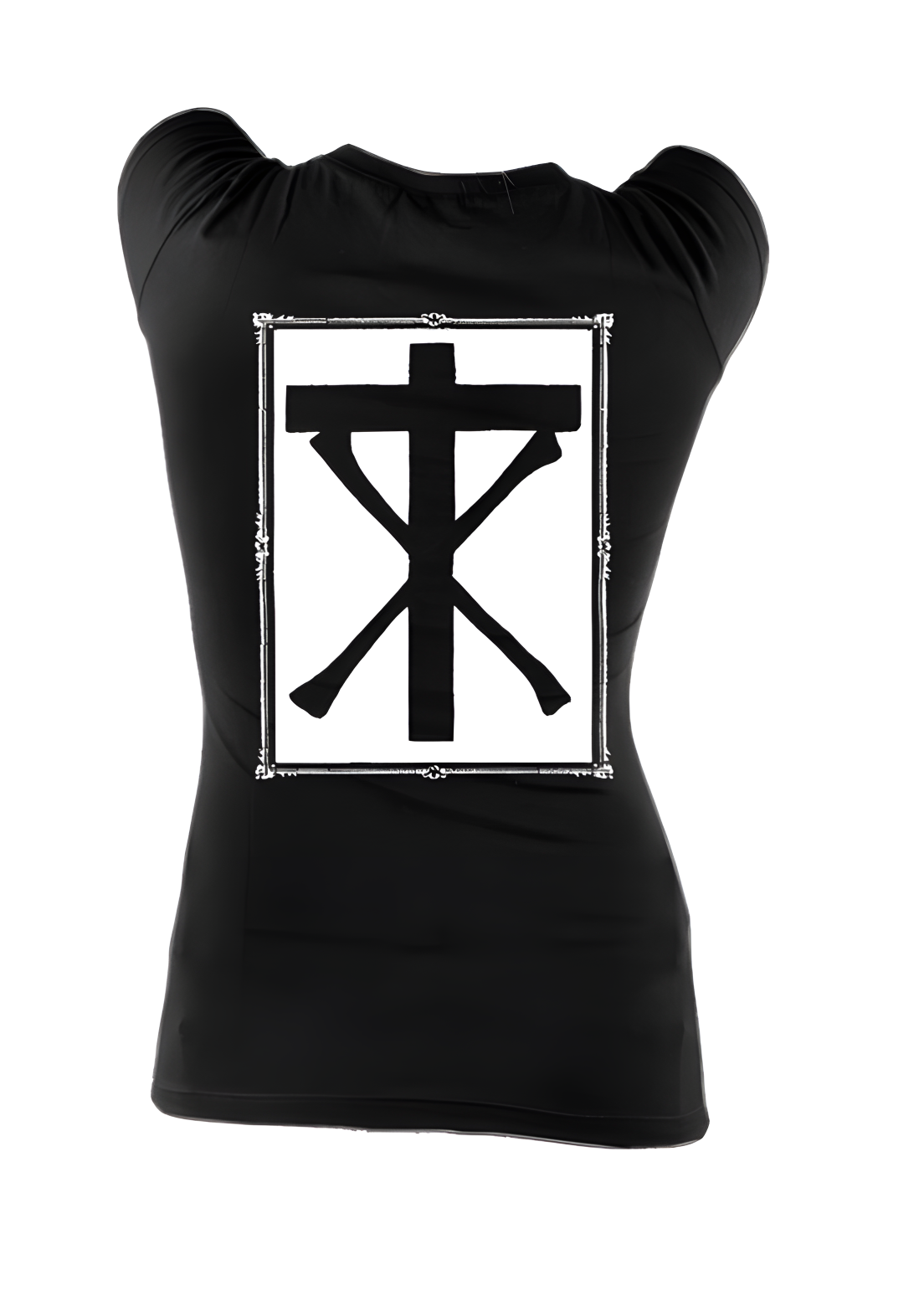 T-shirt femme CHRISTIAN DEATH logo