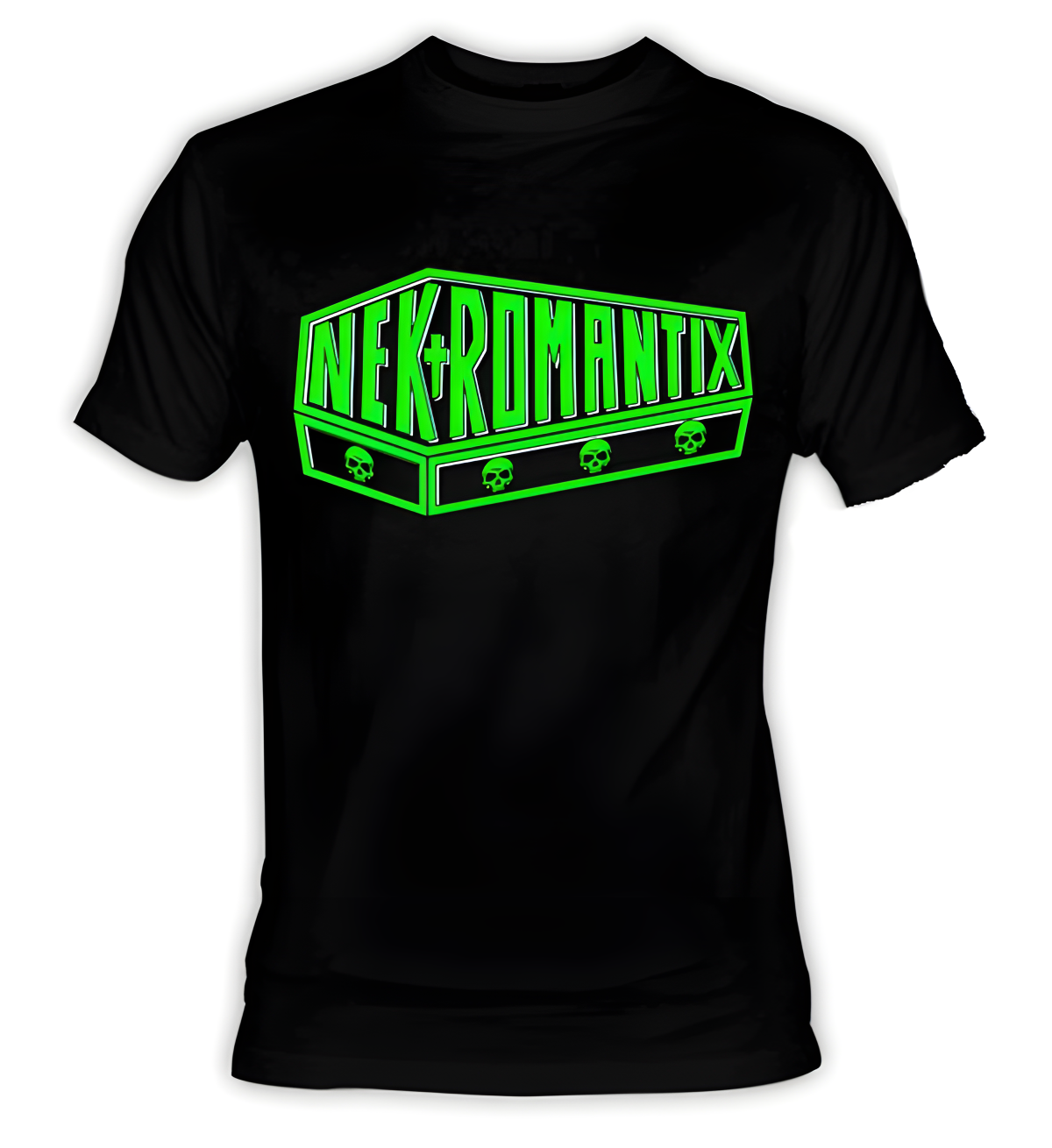 T-shirt mixte NEKROMANTIX cercueil