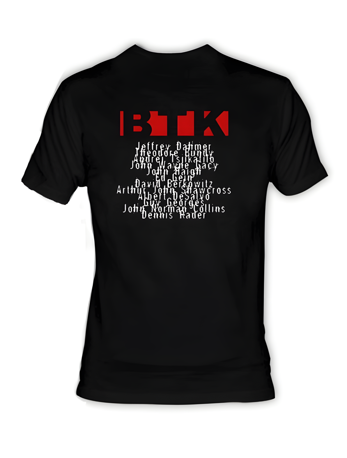 T-shirt mixte SUICIDE COMMANDO btk