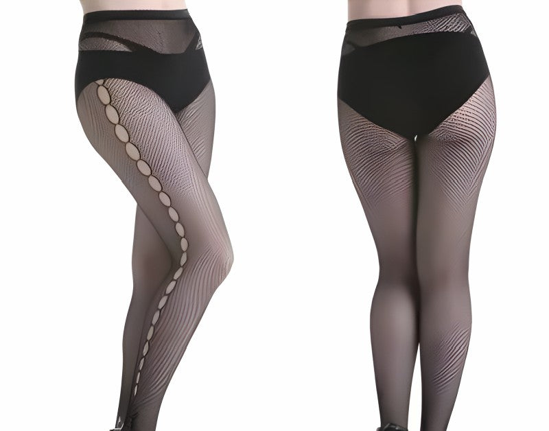 Collant résille style punk / gothique C963