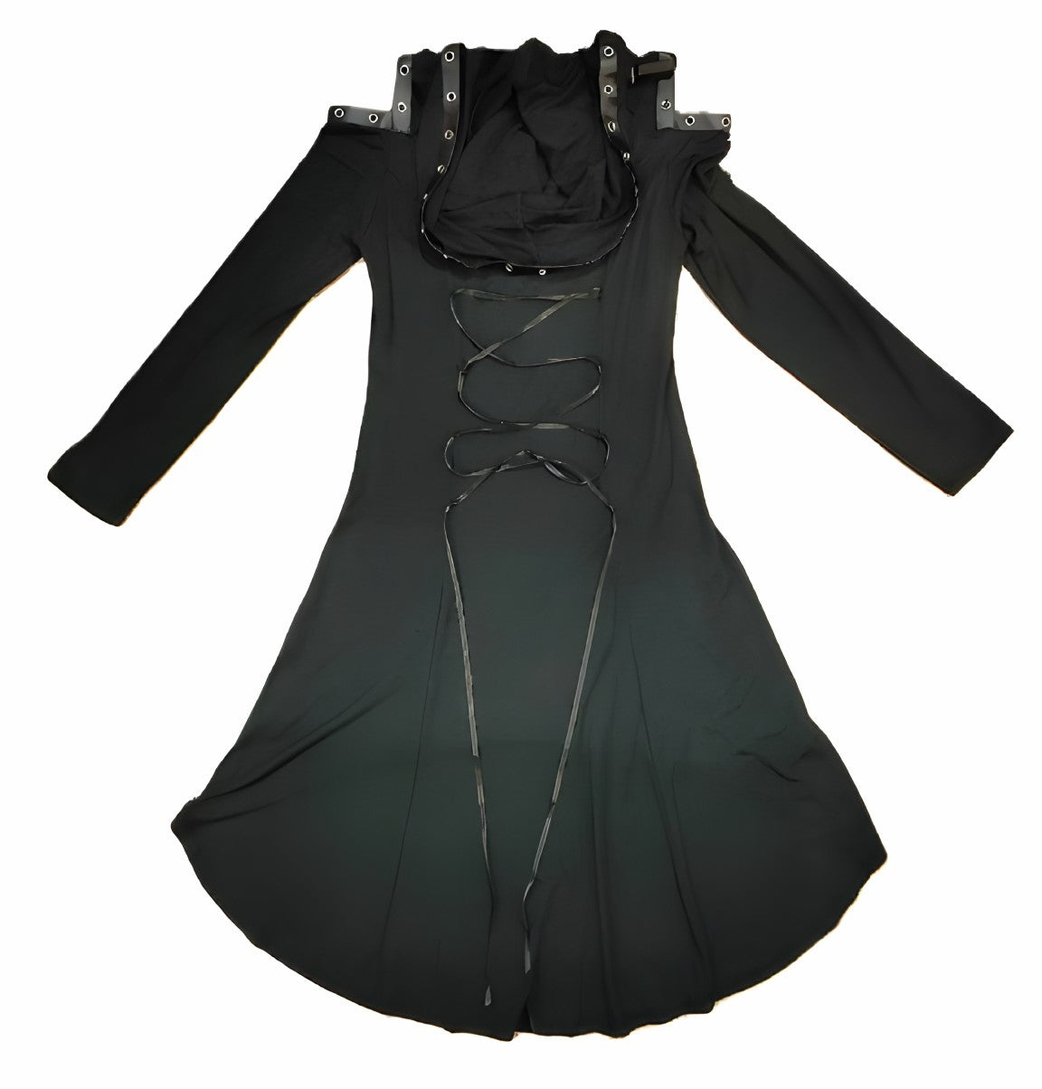 Robe manches longues style gothique / métal