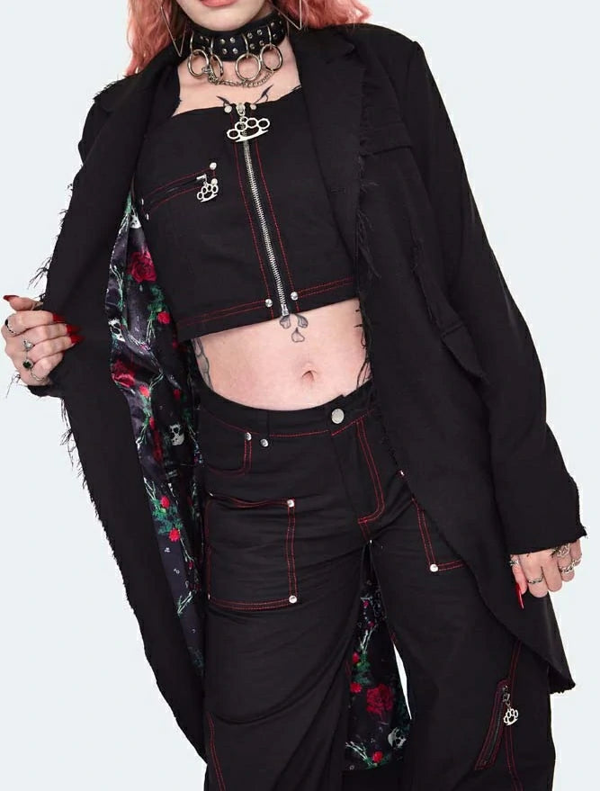 Redingote Jawbreaker style gothique CTA 1382