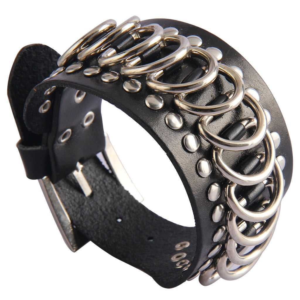 Bracelet Moon Attic style punk / gothique / métal MA-SL-0432