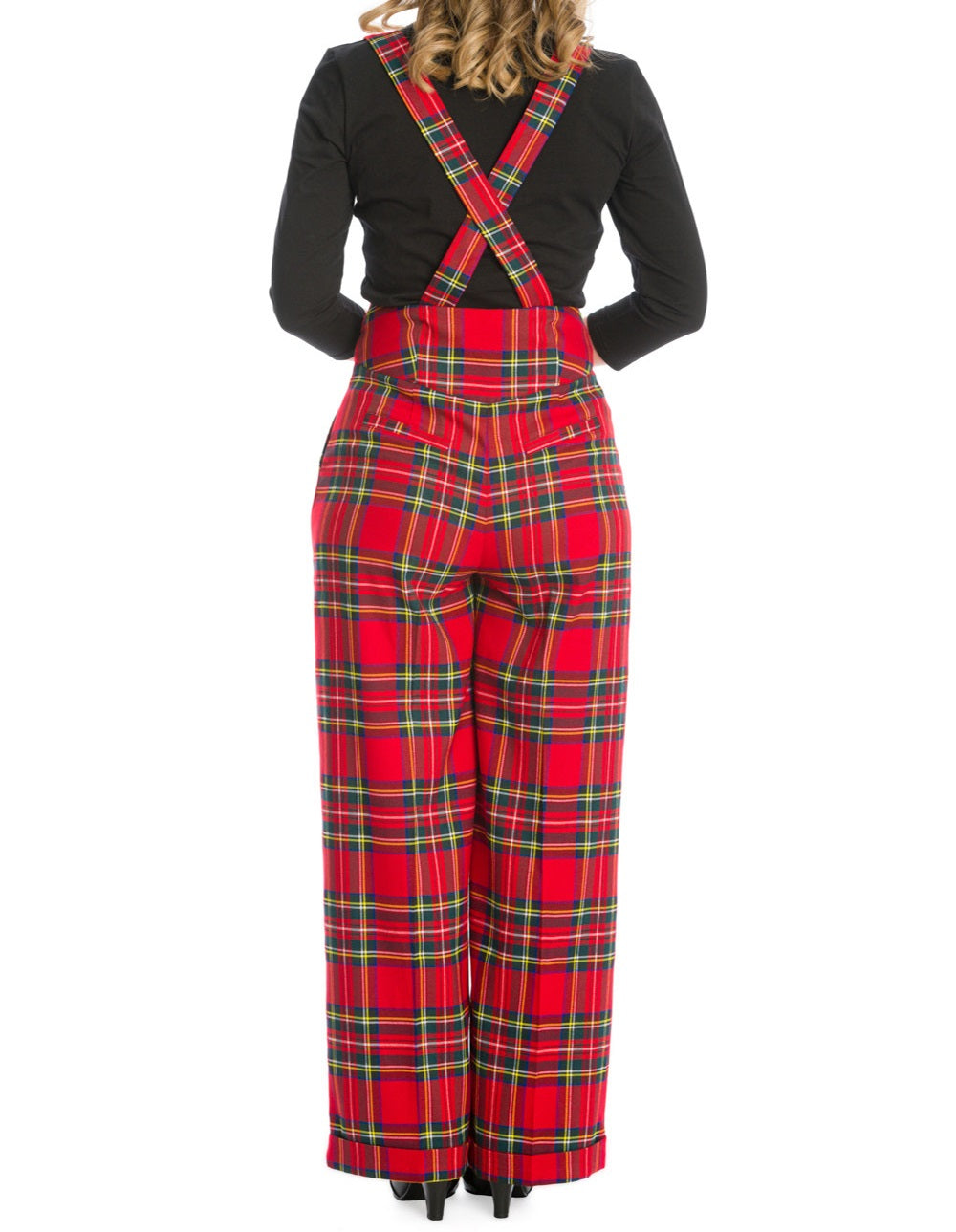 Salopette Banned tartan femme TR31120