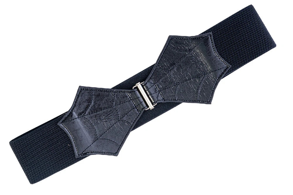 Ceinture goth toile d'araignée Banned AC45413