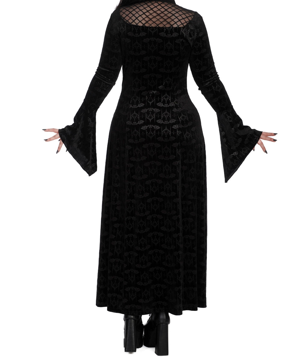 Robe Banned longues manches style gothique DR17122