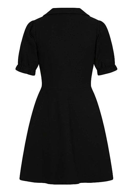 Robe noire & rouge Banned DR17064