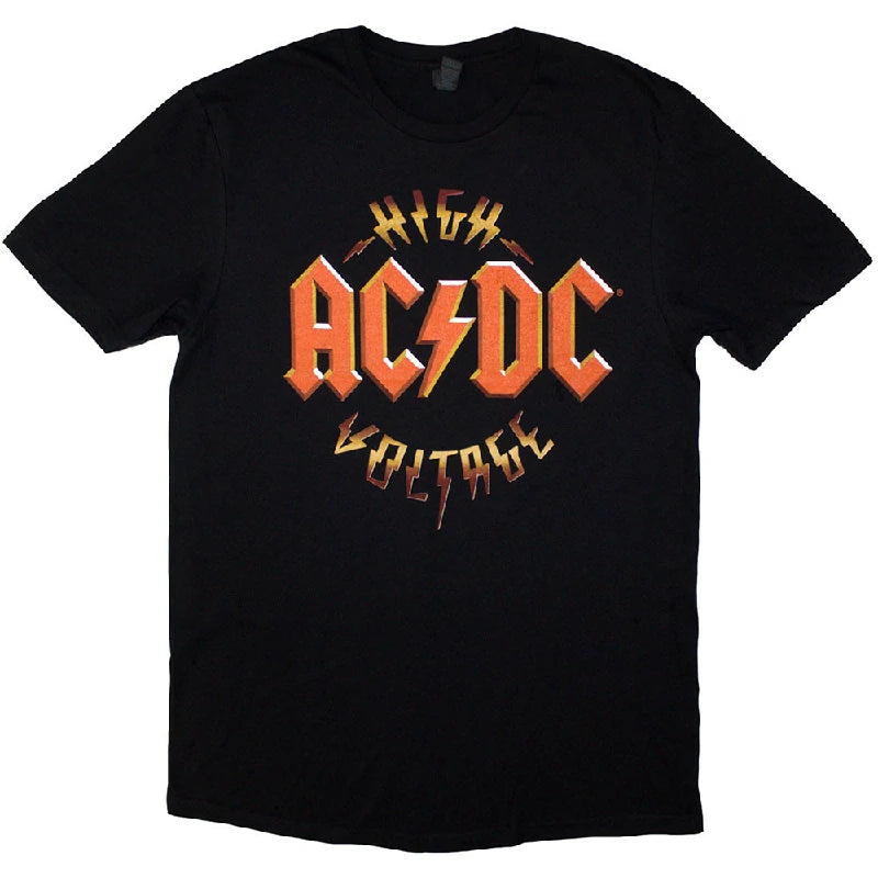 T-shirt manches courtes H/F ACDC High Voltage