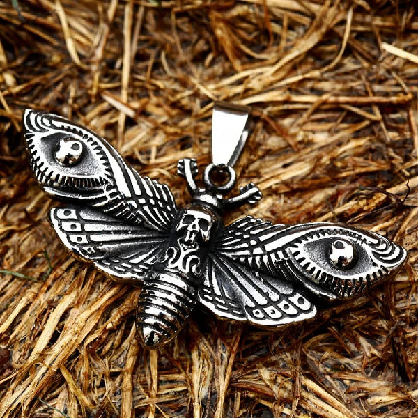 Collier sphinx tête de mort Moon Attic BP8-895