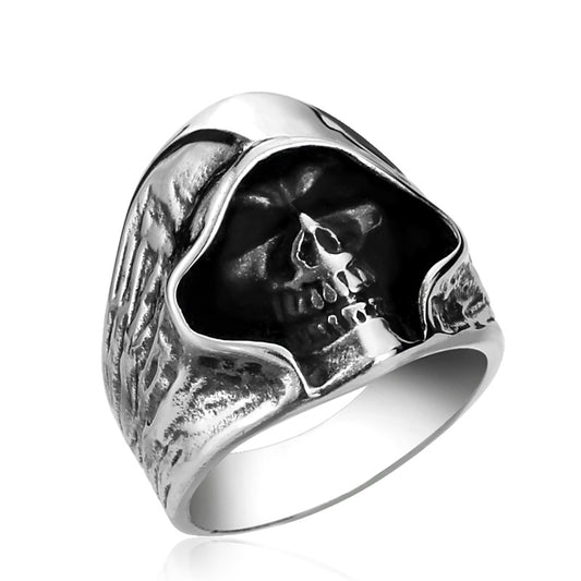 Bague Moon Attic tête faucheuse MA-BR156