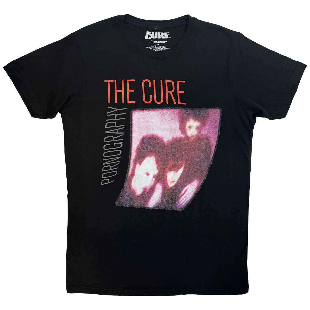T-shirt manches courtes H/F THE CURE pornography