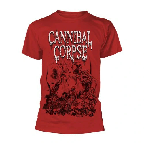 T-shirt mixte CANNIBAL CORPSE pile of skulls