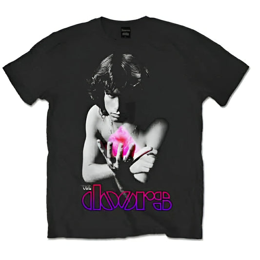T-shirt manches courtes H/F THE DOORS psychedelic Jim