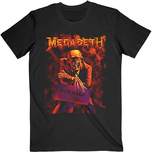 T-shirt mixte MEGADETH peace sells
