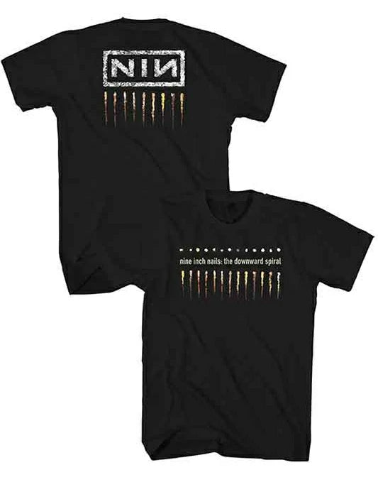 T-shirt mixte NIN downward spiral