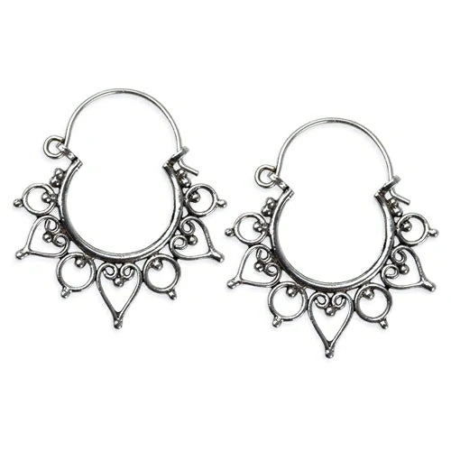Boucle d'oreille EtNox indian ornament O1005