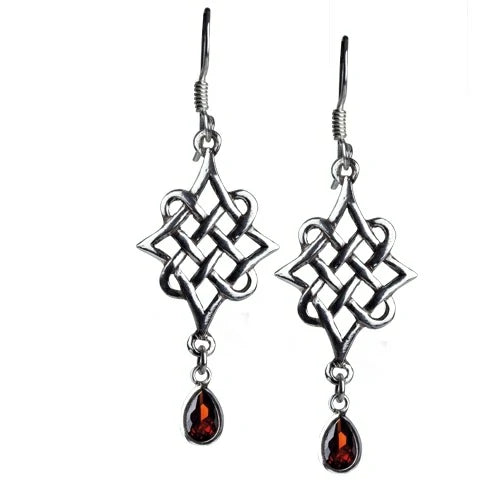 Boucle d'oreille EtNox noeux elfique O5318