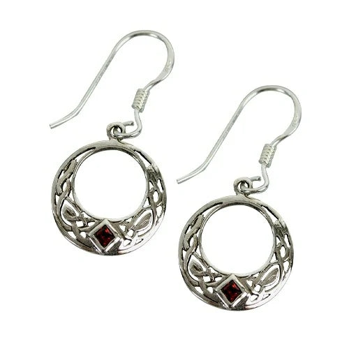 Boucle d'oreille EtNox celte O5319
