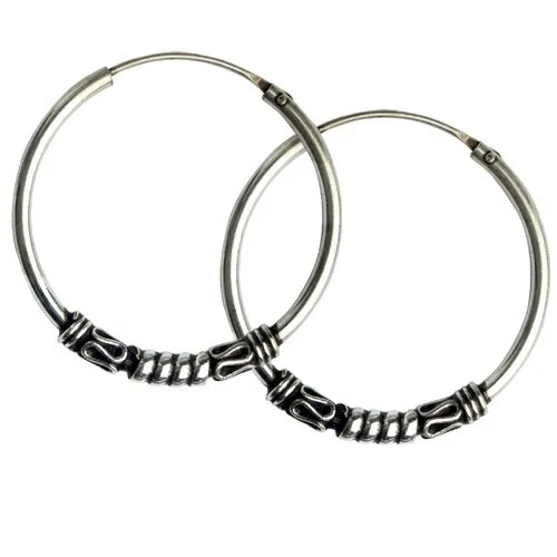 Boucle d'oreille EtNox créole OC1005