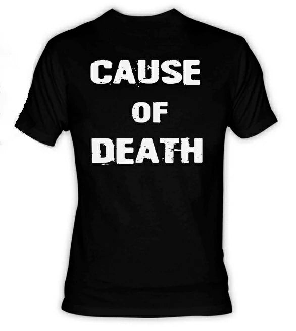 T-shirt manches courtes H/F OBITUARY - Cause of Death