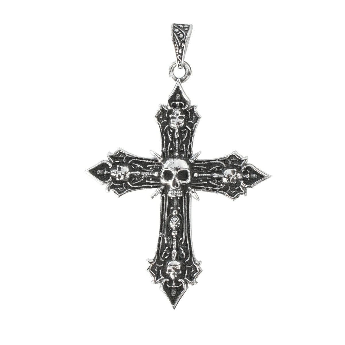 Collier EtNox croix goth SK1006