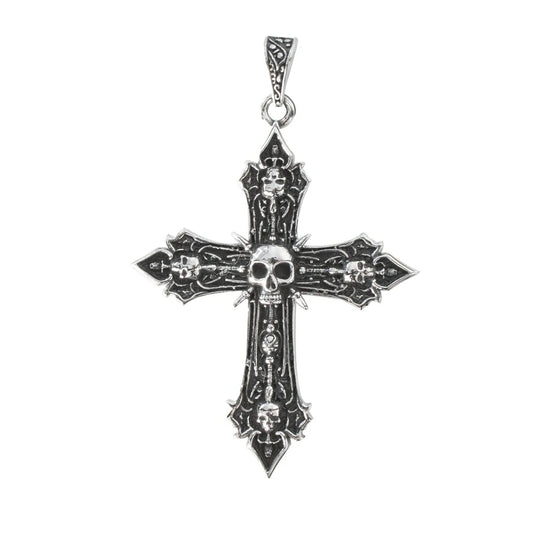 Collier EtNox croix goth SK1006