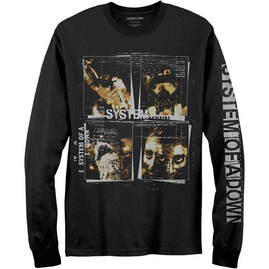 T-shirt mixte SYSTEM OF A DOWN face boxes