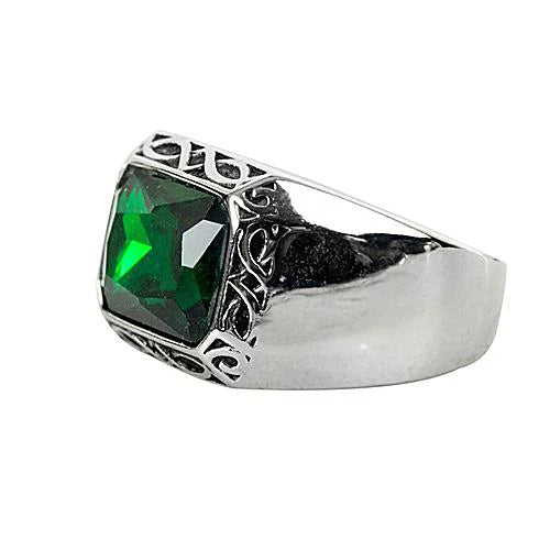 Bague chevalière EtNox zirconium SR1509