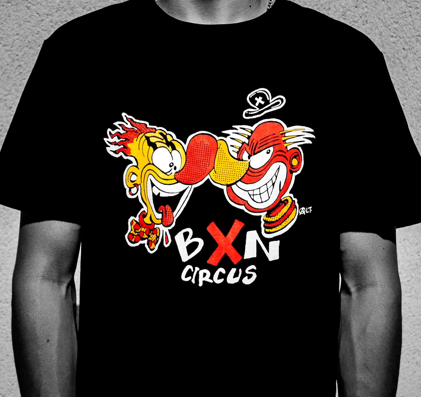 T-shirt mixte BERURIER NOIR circus