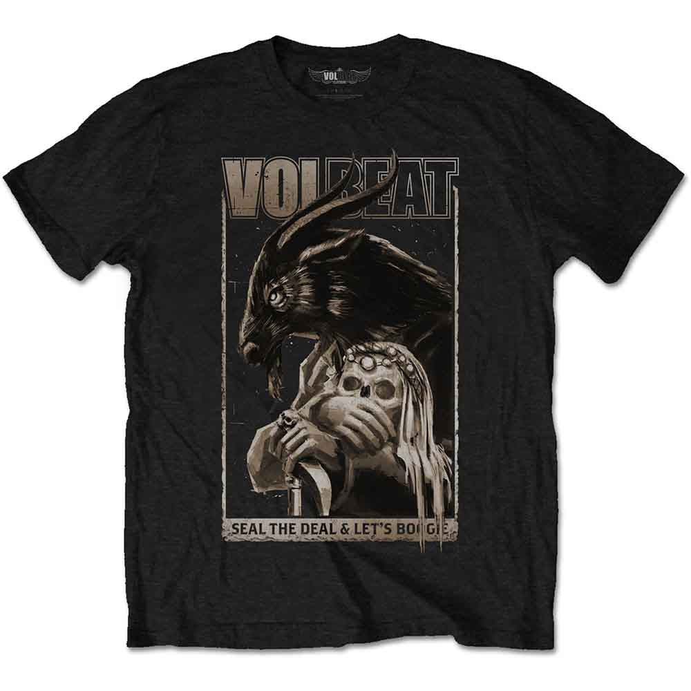 T-shirt mixte VOLBEAT boogie goat
