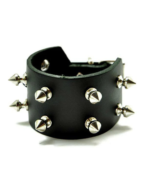 Bracelet à pointes Moon Attic US Cones - 2 rows