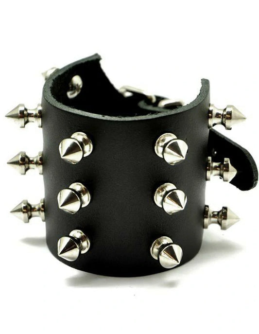 Bracelet à pointes Moon Attic US Cones - 3 rows